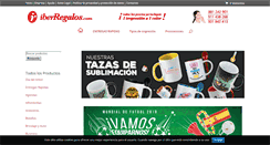 Desktop Screenshot of iberregalos.com